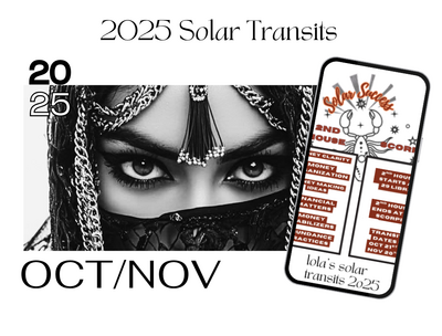 solar transit report (scorpio szn)