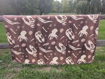 [PREORDER] Fossil Fleece Throw Blanket