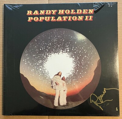 RANDY HOLDEN - Population II  (New Remastered Reissue of rare Blue Cheer guitarists solo album from 1970 - signed on jacket by RH)