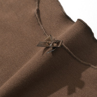 Ruffled lace paneled round neck long-sleeved tutu dress - Thumbnail 1