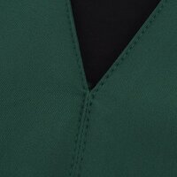 Sexy V-neck crepe mini dress with pleated waist - Thumbnail 1