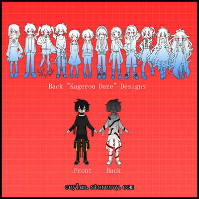 Kagerou project charms