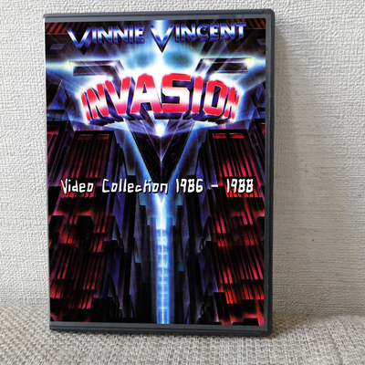 Vinnie vincent invasion video collection 1986 - 1988 dvd
