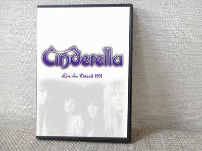 CINDERELLA Live In Detroit 1991 DVD