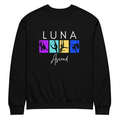 Aerial luna crew neck sweatshirt