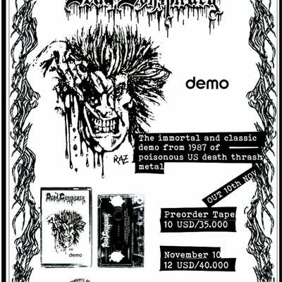 Dead conspiracy demo 1 tape - Thumbnail 1