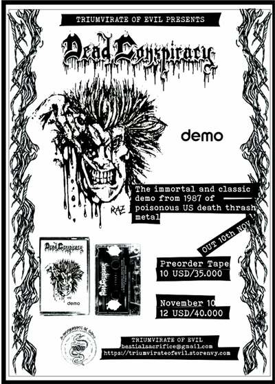 DEAD CONSPIRACY Demo 1 Tape