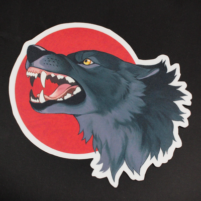 Blood Moon 2.8" Matte Sticker