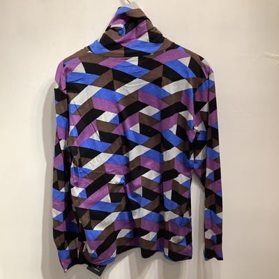 Sousou gibao patterned high neck 