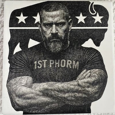 Custom tile coaster engravings 