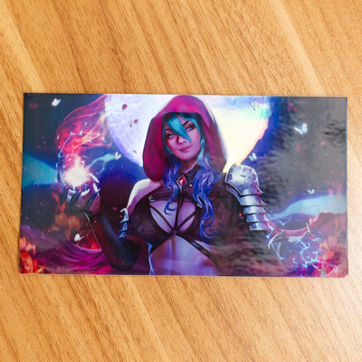 Metallic avatar sticker