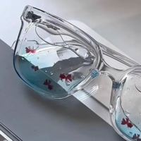 KOI FISH CLEAR LENS GLASSES   - Thumbnail 3