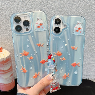 Goldfish iphone case