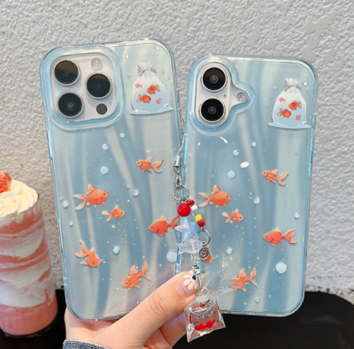 GOLDFISH IPHONE CASE
