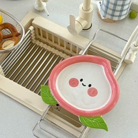 Sweet Peach Shaped Plate - Thumbnail 6