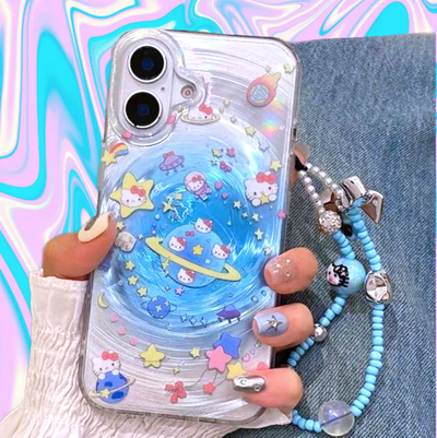 KITTY GALAXY PHONE CASE
