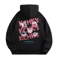 KIRBY HOODED BLACK ZIP JACKET - Thumbnail 3