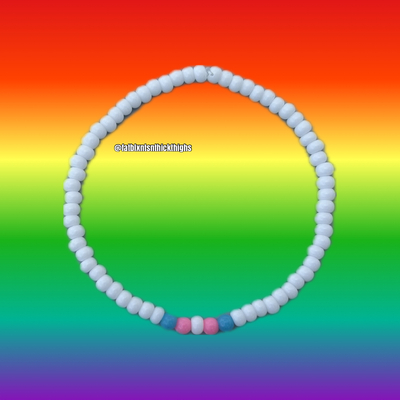 Pride minimalist seed bead bracelet