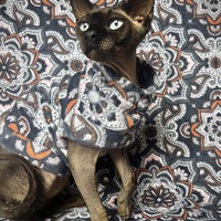 Tiled In (Mandala) - Luxe Fleece - Thumbnail 1