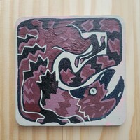 3.75" Square Originals - Gryphons - Thumbnail 4