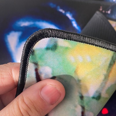 Stitched you shall not pass! playmat black border