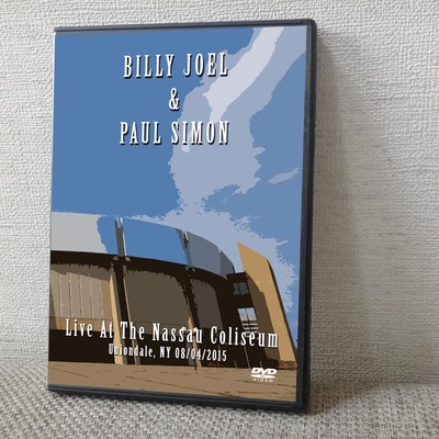 Billy joel & paul simon live at the nassau coliseum, uniondale, ny 08.04.2015 dvd