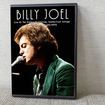 Billy joel live at the palmer auditorium, connecticut college, new london, ct 12.05.1976 dvd