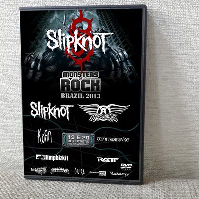Slipknot live at monsters of rock brazil 2013 dvd