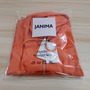 JANIMA Outdoor Ventures Men's Rain Jacket Waterproof Lightweight Rain Pullover for Hiking Golf Running (Color: Orange)-4