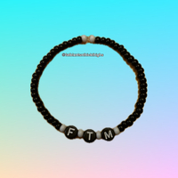 Monochrome Identity Seed Bead Bracelet - Thumbnail 2
