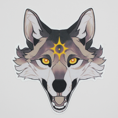 Sun seeker 3'' matte sticker