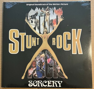 SORCERY - STUNT ROCK (New Reissue Gold Vinyl LP Soundtrack from 1978 movie by LA Hard Rock Proto Metal band - RidingEasy Records)