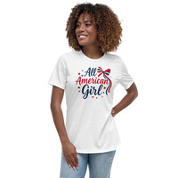 All American Girl Tee Shirt / USA Shirt / Women Shirt - Thumbnail 10