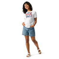 All American Girl Tee Shirt / USA Shirt / Women Shirt - Thumbnail 11