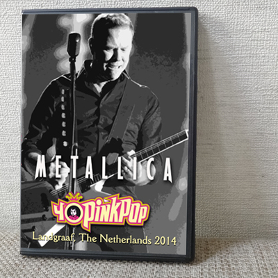 Metallica live at the pinkpop festival, netherlands 06.09.2014 dvd