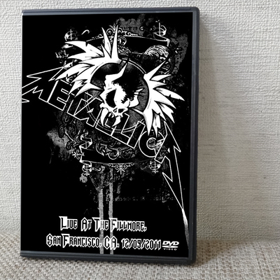 Metallica live at the fillmore, san francisco, ca. 12.09.2011 dvd