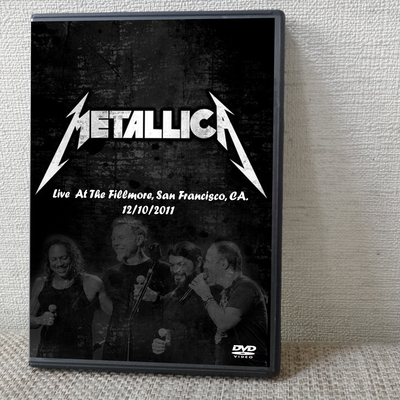 Metallica live at the fillmore, san francisco, ca. 12.10.2011 dvd
