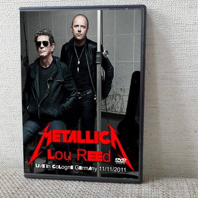Metallica & lou reed live in cologne germany 11.11.2011 dvd