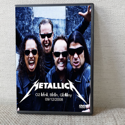 Metallica o2 arena, berlin, germany 09.12.2008 dvd