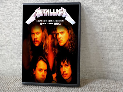 METALLICA Live In Holland 1992 DVD