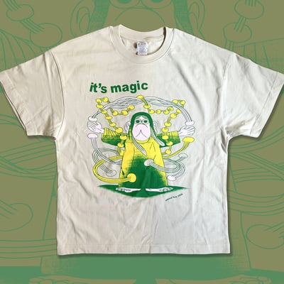 It's magic - short sleeve super heavy oversized t-shirt