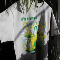 It's Magic - Short Sleeve Super Heavy Oversized T-Shirt - Thumbnail 4