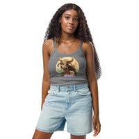 ANNU - TAURUS DANNY Womens micro-rib tank top - Thumbnail 17