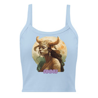 ANNU - TAURUS DANNY Womens micro-rib tank top - Thumbnail 24