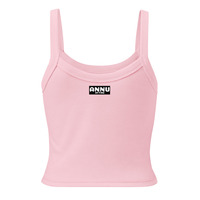 ANNU - TAURUS DANNY Womens micro-rib tank top - Thumbnail 28