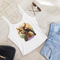 ANNU - TAURUS DANNY Womens micro-rib tank top - Thumbnail 34