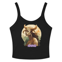 ANNU - TAURUS DANNY Womens micro-rib tank top - Thumbnail 37