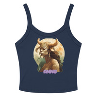 ANNU - TAURUS DANNY Womens micro-rib tank top - Thumbnail 38