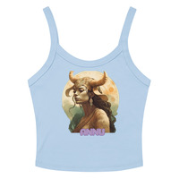 ANNU - TAURUS DANNY Womens micro-rib tank top - Thumbnail 42