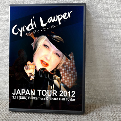 Cyndi lauper live at the bunkamura orchard hall, tokyo, japan 03.11.2012 dvd